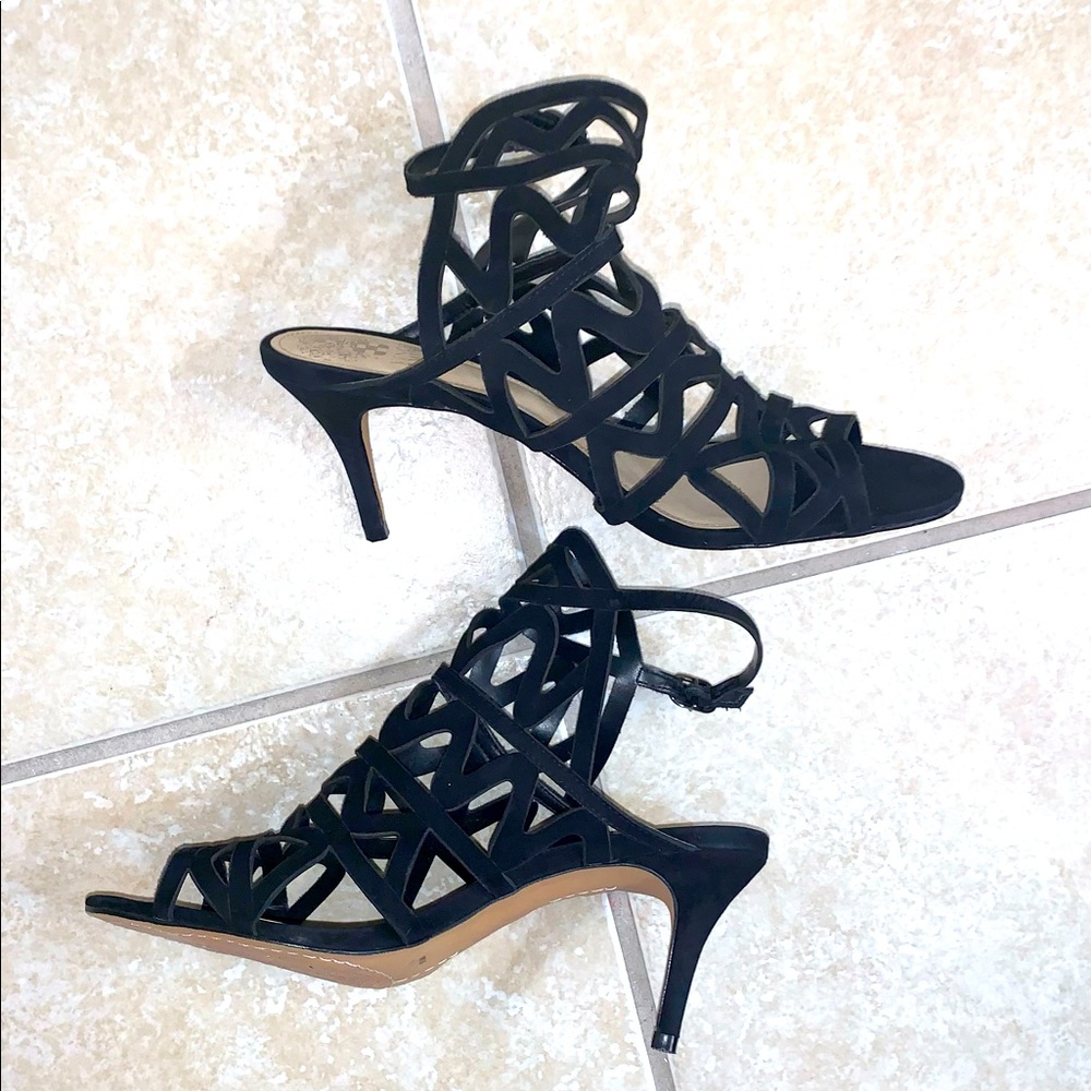 VINCE CAMUTO Strappy heels WOMEN’s size 9.5 - Picture 4 of 16